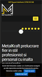 Mobile Screenshot of metalkraft.ro