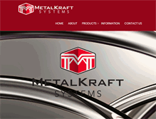 Tablet Screenshot of metalkraft.com